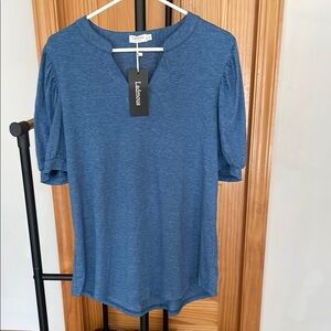 Ladmous Blue Women's Top